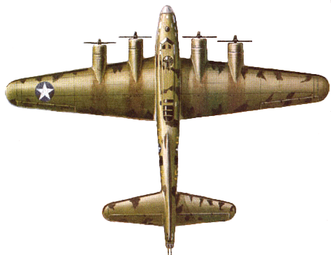 Battle-Damaged B-17s